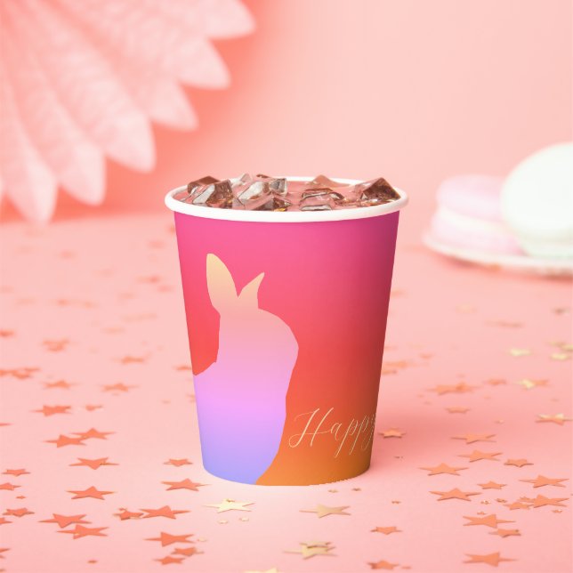 Niedlich mit sonniger Kunst Pappbecher (Insitu)