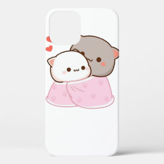 Niedlich Mochi Peach Cat Case-Mate iPhone Hülle