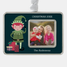 Niedlich Modern Funny Modern Christmas Elf Geschen
