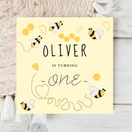 Niedlich Modern ist es so süß, zum ersten Geburtst Serviette