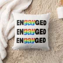 Niedlich Moderner Gay Pride EnGAYged Typografie