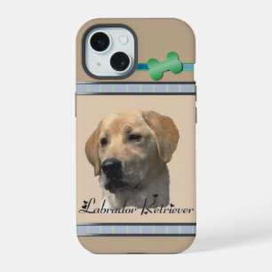 Niedlich Moderner Gelbe Labrador Hundelicht iPhone 15 Hülle