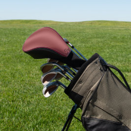 Niedlich Modernes Farbverlauf mit roter Farbe Golf Headcover