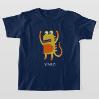 Niedlich Monster Stanley Individuelle Name