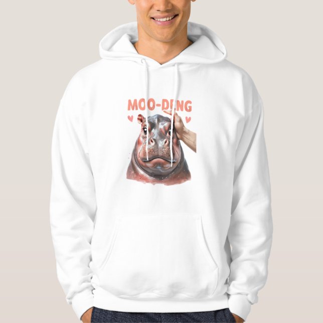 Niedlich Moo Deng T - Shirt (Vorderseite)