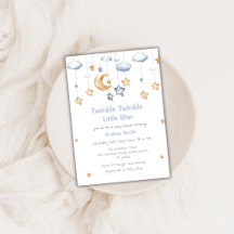 Niedlich Moon & Stars Twinkle Twinkle Babydusche