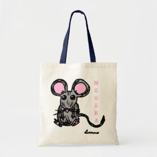 Niedlich Mooska Mouse Tote Bag Tragetasche