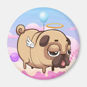 Niedlich Mops Magnet