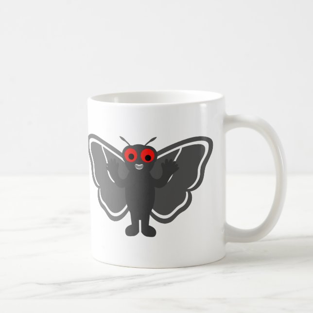 Niedlich Mothman Kaffeetasse (Rechts)