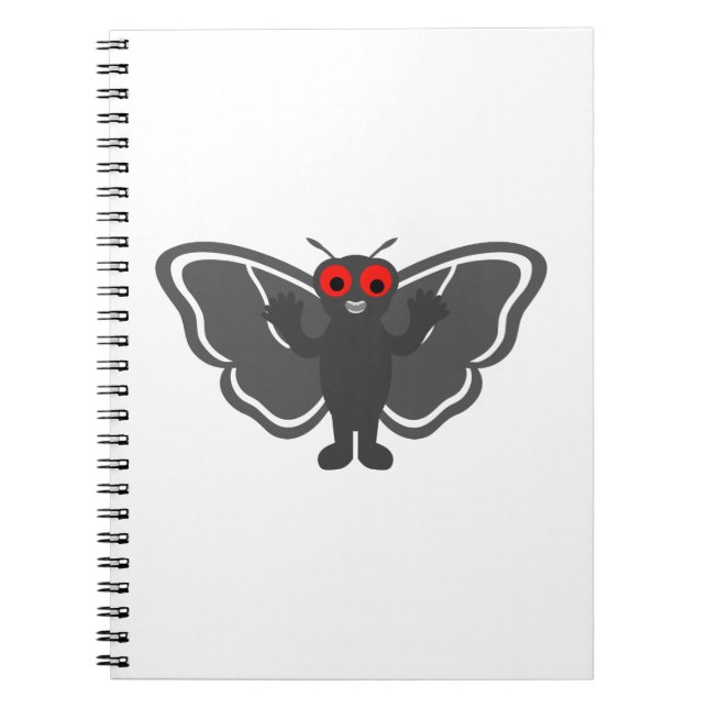 Niedlich Mothman Notizblock (Vorderseite)