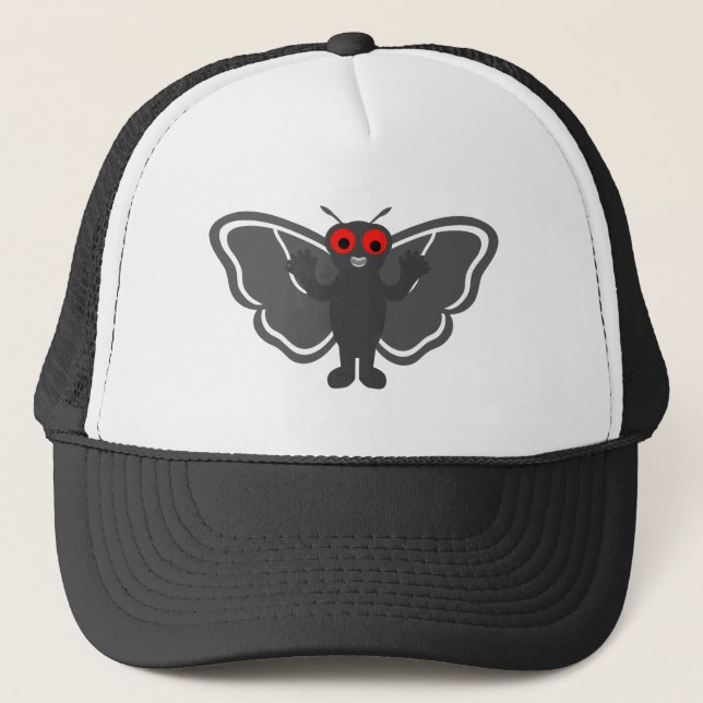 Niedlich Mothman Truckerkappe (Vorderseite)