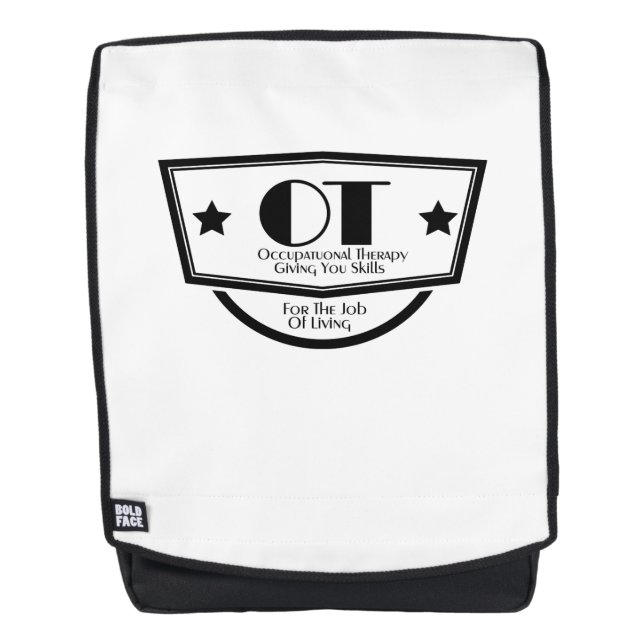 Niedlich motivieren Sie Rucksack (Vorderseite)