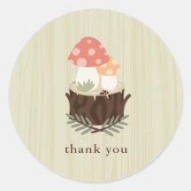 Niedlich Mushroom Baby Dusche Vielen Dank