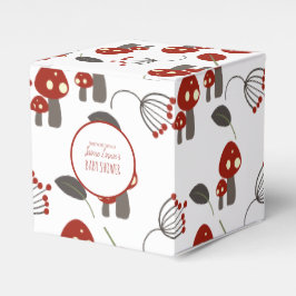 Niedlich Mushroom Baby Duschgarten Wald Danke Geschenkschachtel