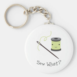 Niedlich, näh was? schlüsselanhänger