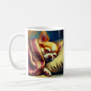 Niedlich Napping Chihuahua Sweet Dreams Tee of Kaffeetasse