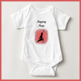 Niedlich Napping Ninja Baby Bodysuit Strampler