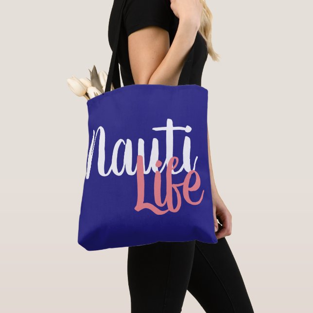 niedlich, nautischer NAUTI-LEBEN | Tasche (Von Nahem)