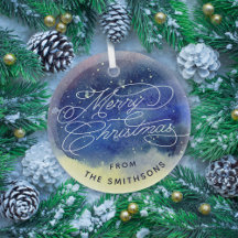 Niedlich Navy Blue  Name Frohe Weihnachten