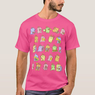 Niedlich Neko Cat Band T-Shirt