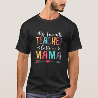 Niedlich nennt meine Lieblings-Lehrerin Mama Mothe T-Shirt