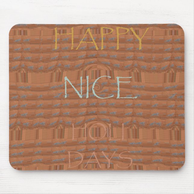 Niedlich Nice und liebevoll Mousepad (Vorne)