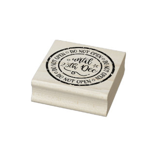 Niedlich nicht geöffnet gummistempel