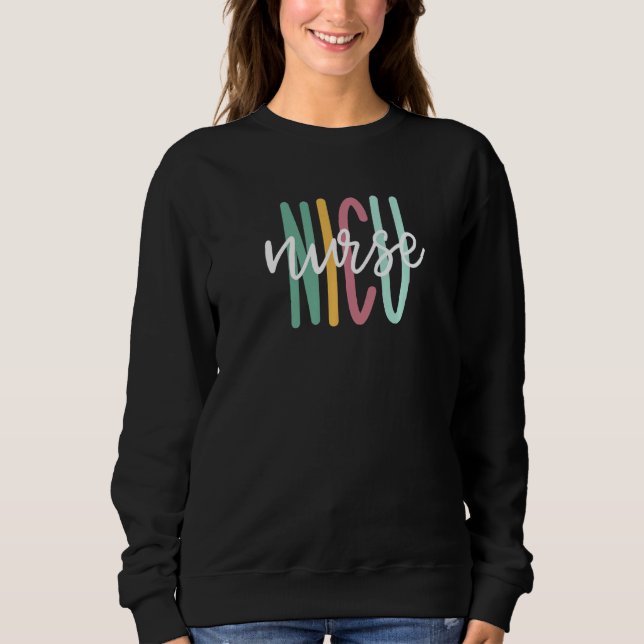 Niedlich Nicu Nurse Sweatshirt (Vorderseite)
