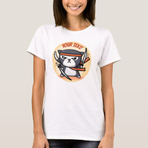 Niedlich Ninja Cat T-Shirt