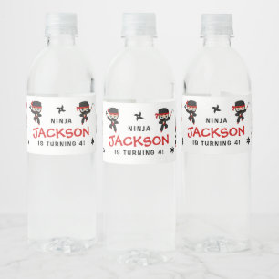Niedlich Ninja Karate Samurai Birhtday Boy