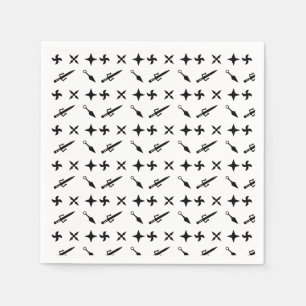 Niedlich Ninja Warrior Kindergeburtstag Serviette