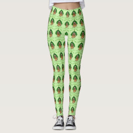 Niedlich Norwich Terrier Christmas Leggings