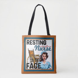 Niedlich Nostalgische Krankenschwester Pinup Ruhen Tasche