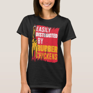 Niedlich nur ein Mädchen, das Lieben Hühner Ziegen T-Shirt