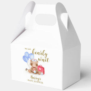 Niedlich Nurse Doctor Teddy Bear Balloon Babydusch Geschenkschachtel
