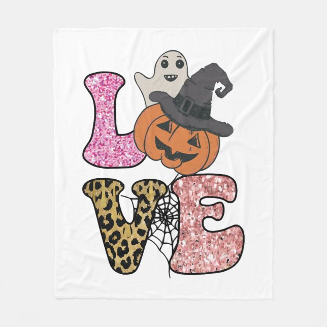 Niedlich Nurse Ghost Halloween Fleecedecke (Vorderseite)