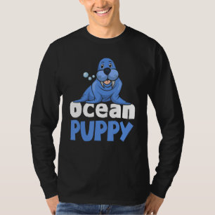 Niedlich Ocean Animal Lover Sea Lion Ocean Puppy S T-Shirt