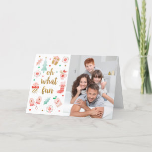Niedlich oh, was Spaß Weihnachten Foto