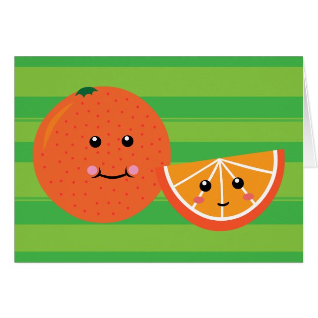 Niedlich Orange (Vorderseite (Horizontal))