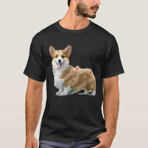 Niedlich Orange Corgi für eine positive Stimmung T T-Shirt