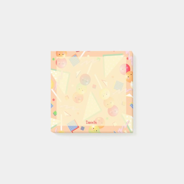 Niedlich Orange Dango Post-it Klebezettel (Vorderseite)