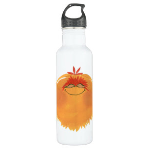 Niedlich Orange Furry Monster Trinkflasche