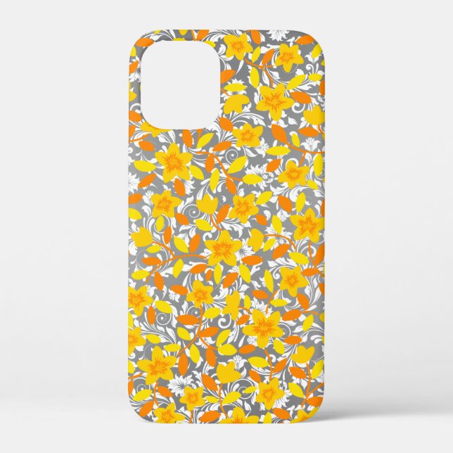 Niedlich orange-gelbe Blume Case-Mate iPhone Hülle (Rückseite)
