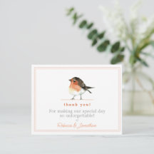 Niedlich Orange Robin Simple Elegant Wedding Viele