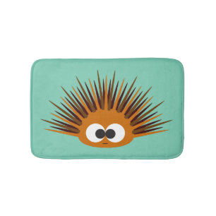 Niedlich Orange Urchin Badematte