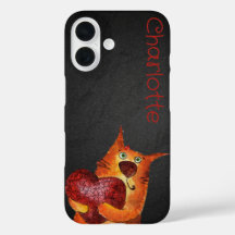 Niedlich-orangefarbene Cartoon