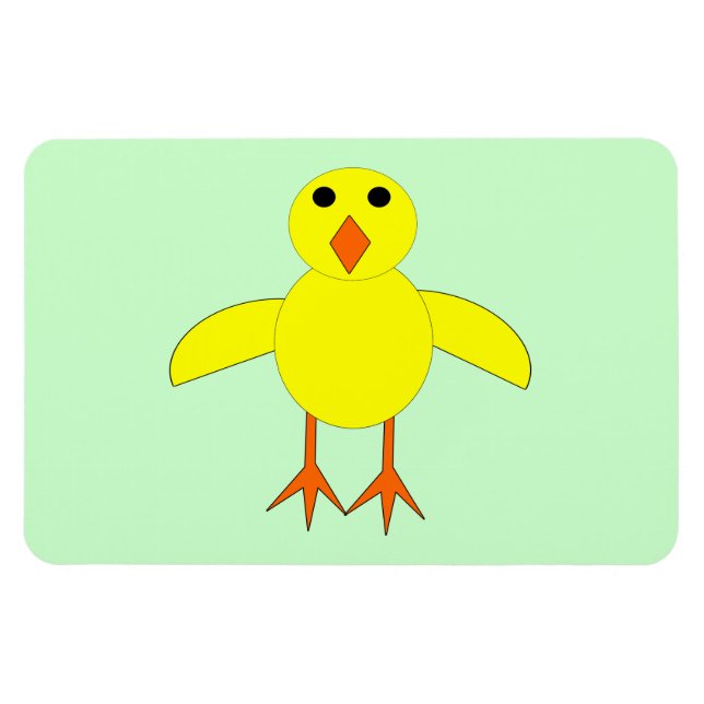 Niedlich Osterchick Magnet (Horizontal)