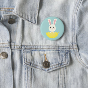 Niedlich Osterhase I Button