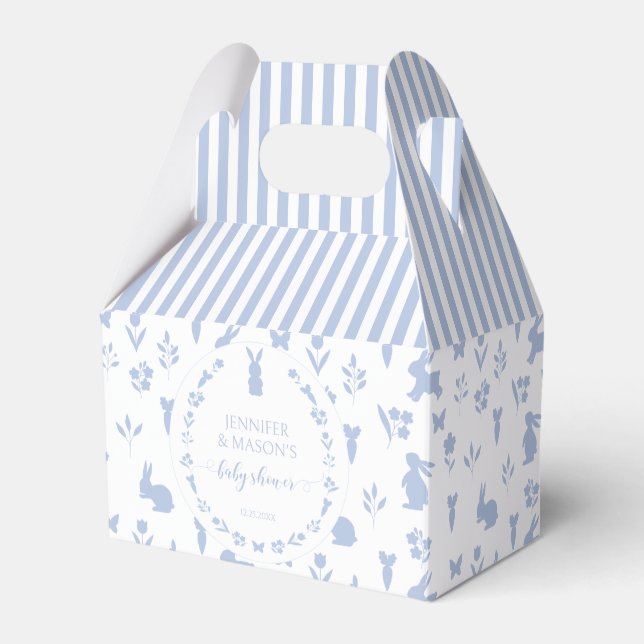 Niedlich Osterkaninchen, sonniger Frühlingsjunge D Geschenkschachtel (Vorderseite)
