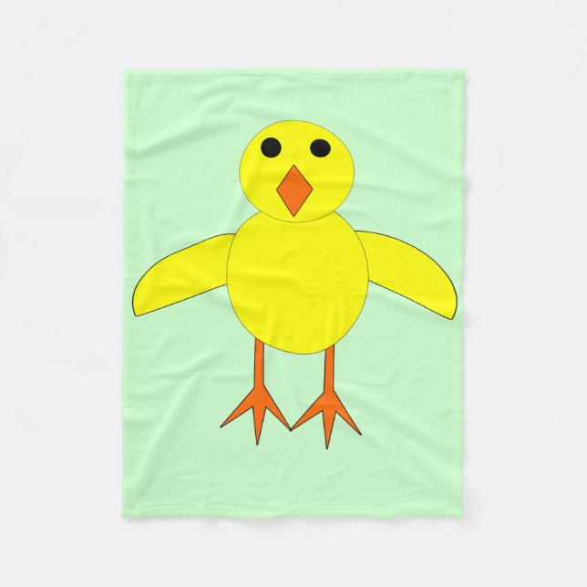 Niedlich-Osterkiche Fleece Blanket (Vorderseite)